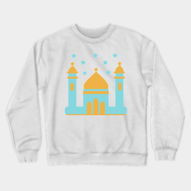 Mosque, Mosque, nursery wall art Crewneck Sweatshirt by IDesign23